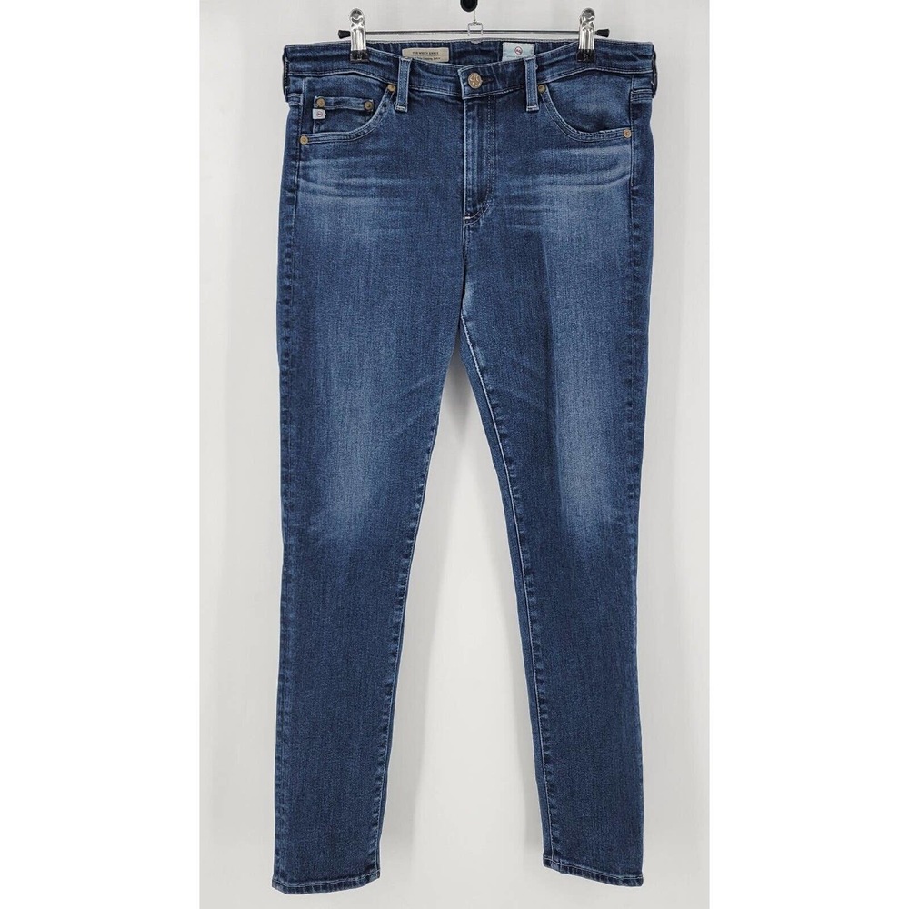 AG JEANS "THE MIDDI MID-RISE LEGGING ANKLE" Jeans Size 30